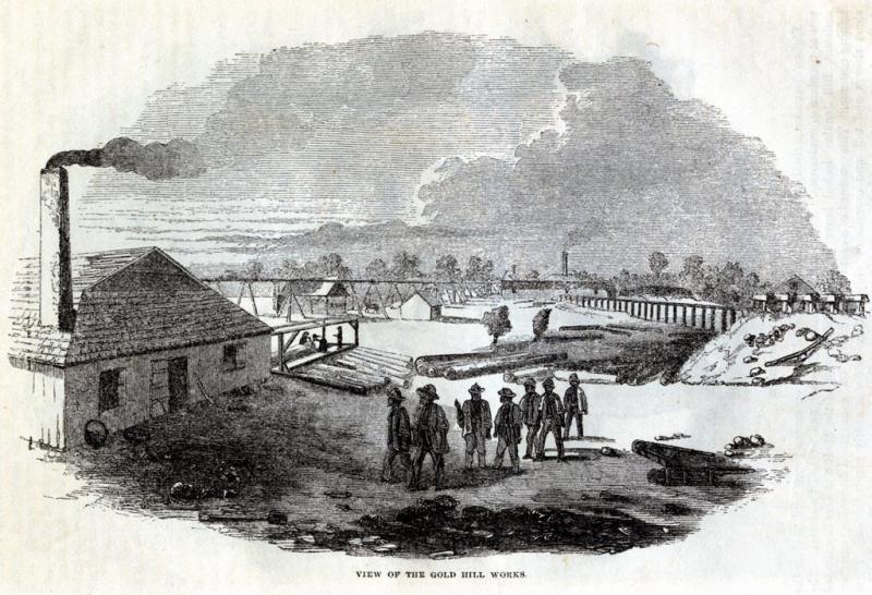 view of the gold hill works