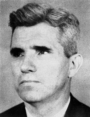 Dr. Joseph Banks Rhine, 1956. Image from the State Archives of North Carolina.