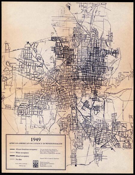 Read the report on African American neighborhoods in Winston-Salem in our digital collections