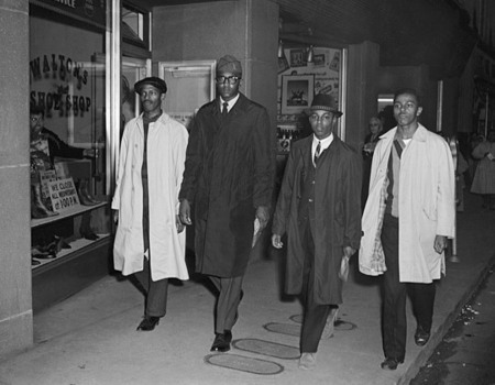 Read about the Greensboro Four of the Civil Rights Sit-Ins movement