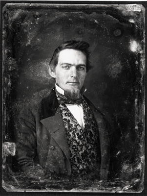 &quot;Daguerreotype depicting Mr. Hand James seated for portrait.&quot; Call #: P0008/0014, in the Daguerreotype Collection, North Carolina Collection Photographic Archives, The Wilson Library, University of North Carolina at Chapel Hill. 
