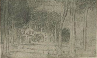 &quot;The Grove&quot;, Halifax, NC, home of Willie Jones. Image courtesy of the East Carolina University Libraries. 