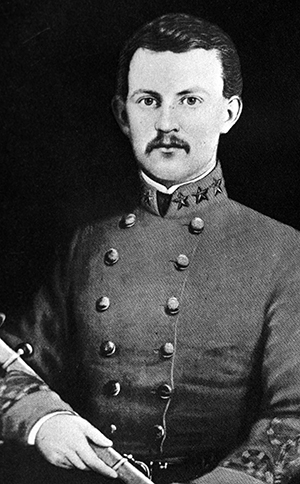 A retouched photograph of Henry &quot;Harry&quot; King Burgwyn, Jr. Image from the North Carolina Collection, University of North Carolina at Chapel Hill.