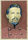 A retouched photograph of Daniel Branson Coltrane from a proof sheet for Clark's Regimental Histories. Image from the North Carolina Museum of History.