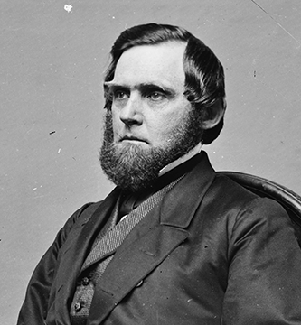 &quot;Emerson Etheridge&quot;. Photograph. [between 1855 and 1865]. LC-BH82- 4585 B. Prints and Photographs Division, Library of Congress.