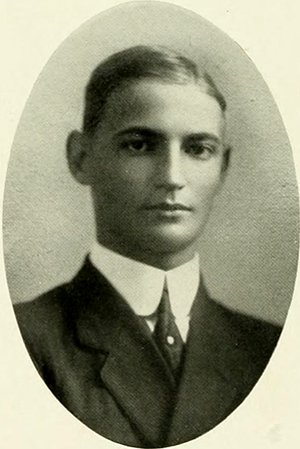 &quot;Alexander Hawkins Graham ... Hillsboro.&quot; Photograph. The Yackety Yack vol. 12 Chapel Hill, N.C.: Dialectic and Philanthropic Literary Societies and the Fraternities of the University of North Carolina. 1912. 44.