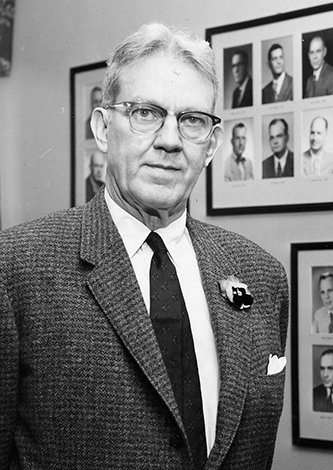 &quot;J. Deryl Hart.&quot;  Item ID: per00377. Photograph. Photograph & Negative Collection. Image courtesy of Duke University Medical Center Archives.