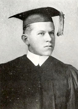 &quot;Francis James Heazel, Roanoke, Va.&quot; Photograph. Calyx vol. 18. [Lexington, Virginia]: Students of Washington and Lee University. 1912. 34.