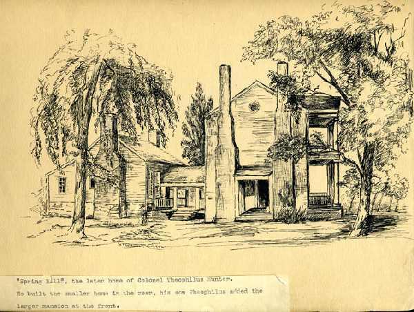 &quot;Spring Hill plantation&quot;; Photo is courtsey of the North Carolina Department of Cultural Resources.