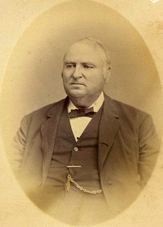A photograph of David Aaron Jenkins, state treasurer. &quot;Photograph, Accession #: H.1958.63.7.&quot; 1868-1876. North Carolina Museum of History.