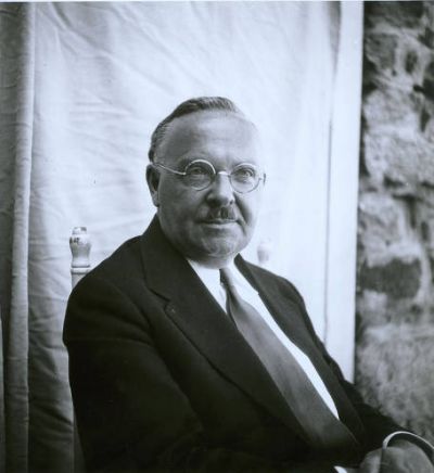 &quot;John Andrew Rice (Classics instructor, 1933-1939).&quot; Black Mountain College. Image courtesy of Western Regional Archives, State Archives of North Carolina. 