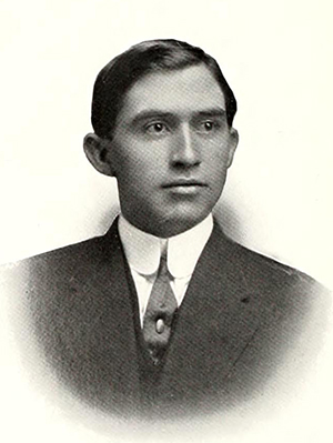&quot;Gerald W. Johnson, A.B., Phi, Thomasville, N.C.&quot; The Howler vol. 9. Philomathesian and Euzelian Literary Societies of Wake Forest College. 1911. 36.