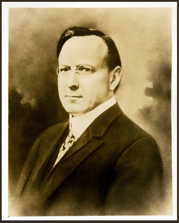 Edwin Dubose Mouzon, portrait circa 1924, by Elmer T. Clark.  From the collections of the Bridwell Library, Southern Methodist University. Used by permission from the Bridwell Library.  The back side of the image bears the stamp &quot;Copyright 1924 by Elmer T. Clark Not to Be Reproduced.&quot; 