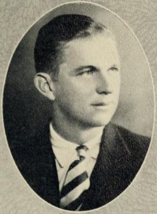 Senior portrait of William McNeal Nicholson, from the Trinity College of Duke University yearbook <i>The Chanticleer</i>, Vol. XIV, published 1927 by the Senior Class, Duke University, Durham, NC.
