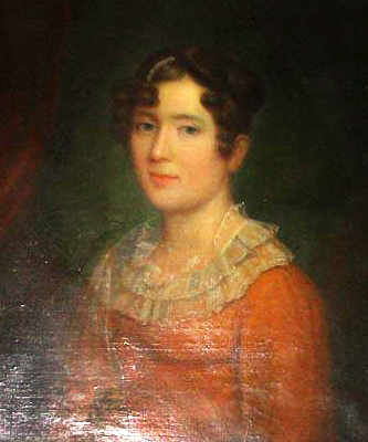 A portrait of James Norcom's wife Mary Matilda Horniblow Norcom (1778-1850). Image from the North Carolina Museum of History.