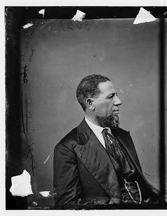 &quot;Hon. Hiram R. Revels of Miss.,&quot; photograph, 1860-1870. From the Brady-Handy Collection, Library of Congress Prints and Photographs Online Catalog. 