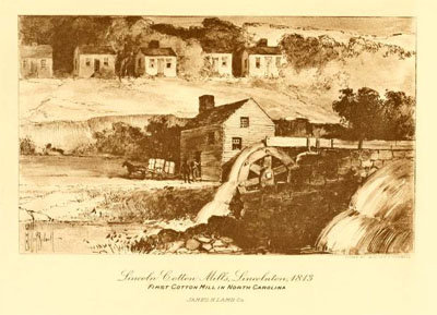 &quot;Lincoln Cotton Mills, Lincolnton 1813,&quot; in Lamb's Textile Industries of the United States,</i> Vol. II, p. 330-331, edited by E. Everton Foster, published by James H. Lamb, Boston, 1916.  Presented on Archive.org. 