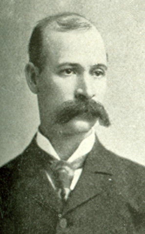 Photographic portrait of Alonzo Craig Shuford, from the Biographical Directory of the U.S. Congress, in E. L. Murlin's <i>United States Red Book</i>, published 1896, Albany, New York.