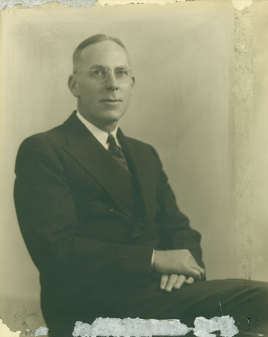 Portrait of George A. Shuford. From Historical Photos, 28th Judicial District Bar, Asheville, North Carolina. Image used by permission of the 28th Judicial District Bar.