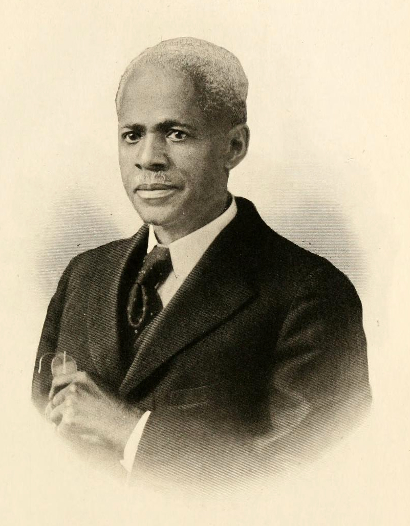 Portrait of E. E. Smith, from Arthur B. Caldwell's <i>History of the American Negro and His Institutions</i>, p. 270, published 1917, A. B. Caldwell Publishing Co., Atlanta, GA. Presented on Archive.org.