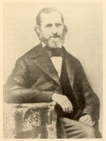 Portrait of &quot;Dr. Patrick J. Sparrow, 1802-1867, Eighth President of Hampden-Sydney College,&quot; from the <i>Record of the Hampden-Sydney Alumni Association</i> Volume 31:1 (October), p. 25, published 1956 by Hampden-Sydney College.  Presented on Archive.org. 