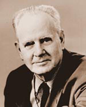 Photograph of Glenn Irving Tucker. recipient of the Mayflower Cup of the North Carolina Literary and Historical Association.  From &quot;Mayflower Cup, R.I.P.,&quot; by Michael Hill, North Carolina Office of Archives and History. 