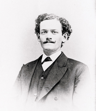 Dr. Henry T. Bahnson (1845-1917) was the son of George Frederick Bahnson and Paulina Bahnson nee Conrad. He married Adelaide Hedwig de Schweinitz and after her death in 1871, married Emma Fries.&quot; Image courtesy of Digital Forsyth. 