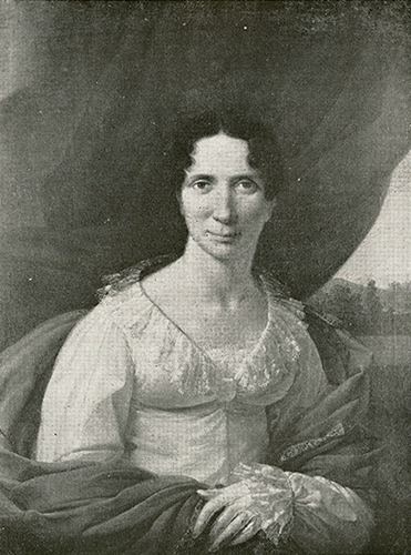 Unidentified artist, circa 1825. &quot;Mary Sumner Blount&quot; North Carolina Portrait Index, 1700-1860. Chapel Hill: UNC Press. p. 26. (Digital page 40).