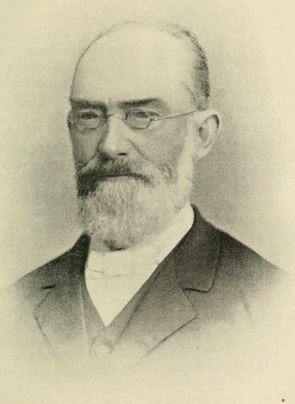 Robert William Schweinitz. Image courtesy of  &quot;History of Wachovia in North Carolina; the Unitas fratrum or Moravian church in North Carolina during a century and a half, 1752-1902.&quot;