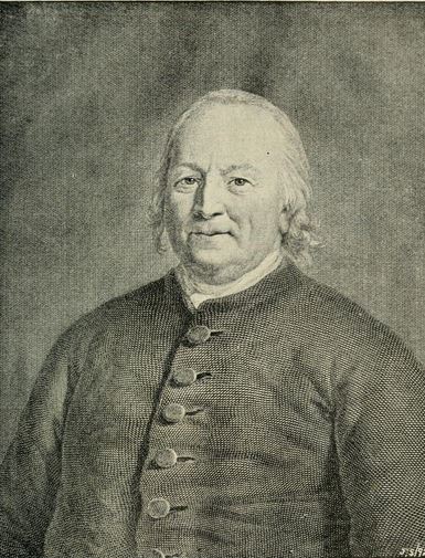 Augustus Gottlieb Spangenberg. Image courtesy of &quot;History of Wachovia in North Carolina; the Unitas fratrum or Moravian church in North Carolina during a century and a half, 1752-1902.&quot;