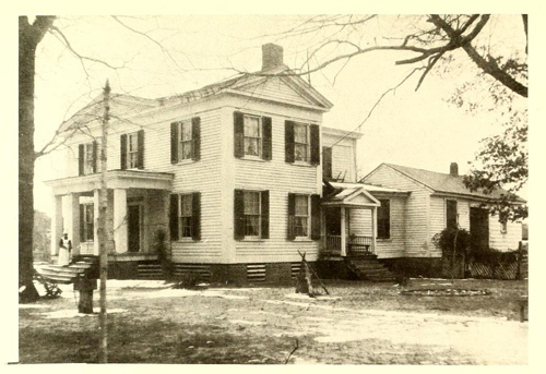 &quot;Libery Hall&quot;, the ancestral home of the Kenan family in Kenansville. Orginially built by Thomas' father, James Kenan.