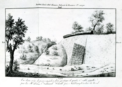 &quot;Rowan County’s Natural Walls&quot;. Image made available by North Carolina Miscellany, photo from North Carolina Collection’s Photographic Archives (P1-80-N285w). 