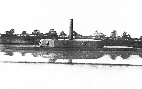 &quot;CSS Neuse Confed Gun Boat. Model of the CSS Neuse.&quot; From the General Negative Collection, North Carolina State Archives, Raleigh, NC. Call #:N_64_1_184.  