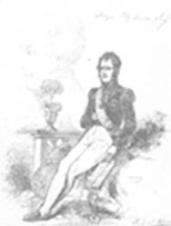 &quot;“Ney by Himself” From P.S. Ney’s copy of History of Napolean. Ney added a sketch and comments to the illustration.&quot; Image courtesy of Davidson College Archives. 