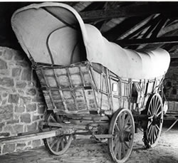 The Conestoga Wagon. Image courtesy of the Pennsylvania and Historical & Museum Commision.