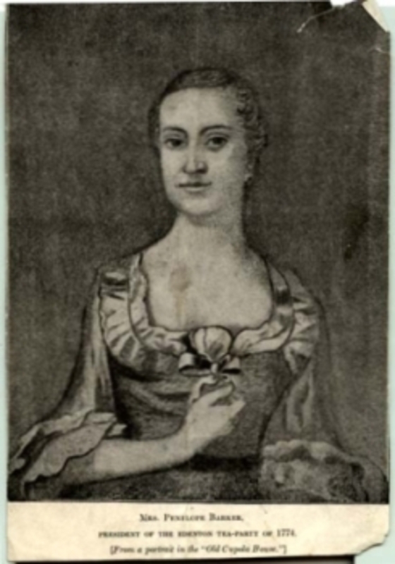 An article about Women in Edenton, NC boycotting British imports