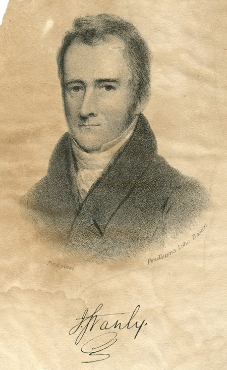 &quot;John Stanly (1774-1834).&quot; Lithograph by Pendletons, Boston, from a painting by Ford, n.d. Series P2, North Carolina Collection Photographic Archives, Wilson Library, University of North Carolina at Chapel Hill.