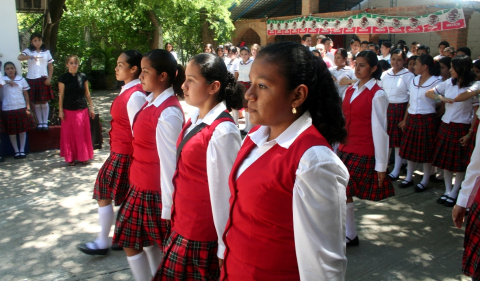 School children