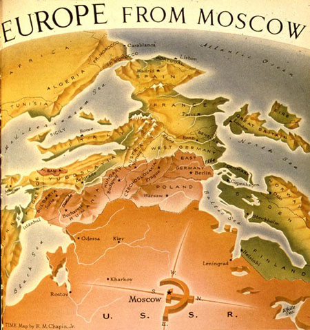 Europe from Moscow
