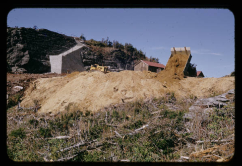 Gandfather Mountain construction