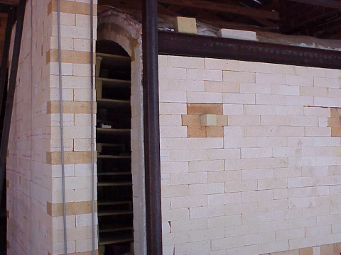 Gas-fired kiln