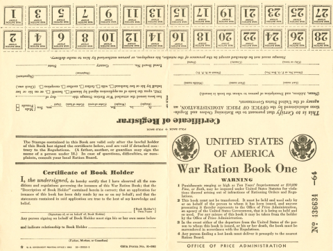 Sugar Rationing