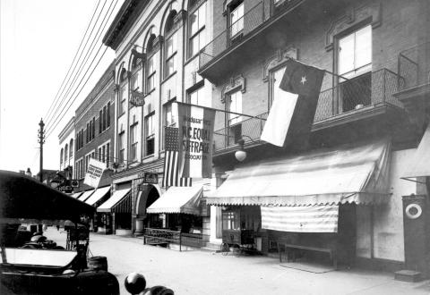 Headquarters of the North Carolina Equal Suffrage Association