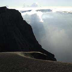 &quot;Tambora Crater Rim.&quot; Image courtesy of Flickr user Paul Hessels. 