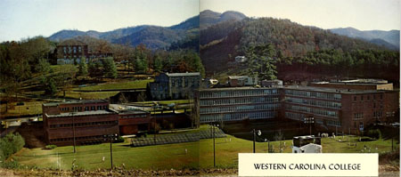 Western Carolina University. Image courtesy of Digital NC.